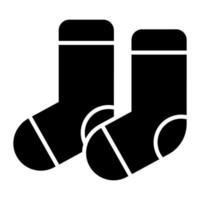 Socks vector icon design, anklet covering product