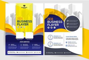 Creative Modern Flyer. Annual Report, Creative Portfolio, A4 minimal business flyer, Business Brochure template, Corporate Business Flyer, brochure cover design layout,  Magazine Cover. vector