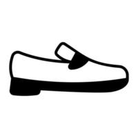 A trendy vector icon design of shoe, beauty and fashion