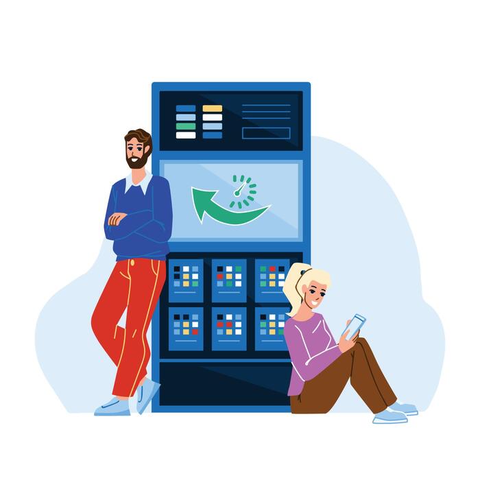 It Worker Vector Art, Icons, and Graphics for Free Download