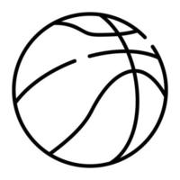 Download this premium vector icon of basketball, customizable vector