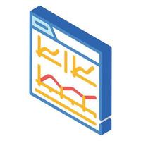 review internet store infographic isometric icon vector illustration