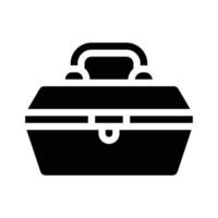 repair tool case glyph icon vector illustration