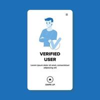 Verified User And Client Identity System Vector