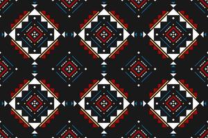 Fabric Aztec pattern background. Geometric ethnic oriental seamless pattern traditional. Mexican style. vector