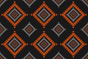 Fabric Aztec pattern background. Geometric ethnic oriental seamless pattern traditional. Mexican style. vector