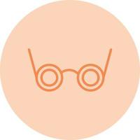 icono de vector de gafas