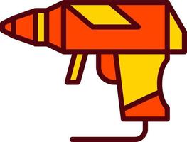 Hot Glue Gun Vector Icon