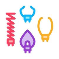 multifunctional drain cleaning claw icon vector outline illustration