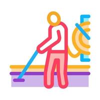 drain cleaning service icon vector outline illustration