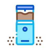 coffee chopper icon vector outline illustration