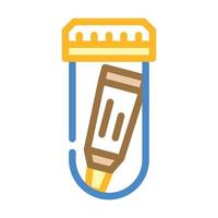 glue in container color icon vector illustration