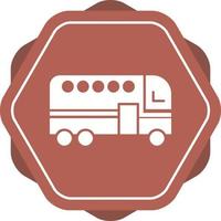 Beautiful Bus Vector Glyph Icon