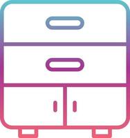 Drawer Vector Icon