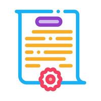 case parsing icon vector outline illustration