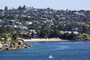 sydney watsons bay suburbio ciudad camp cove playa foto