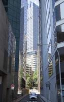 Sydney Narrow Street And A Skyscraper photo