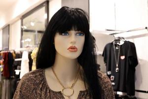 A mannequin is on display in a large store in Israel. photo