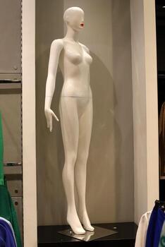 A mannequin is on display in a large store in Israel. photo