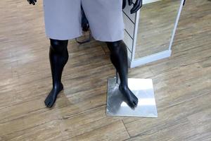 A mannequin is on display in a large store in Israel. photo