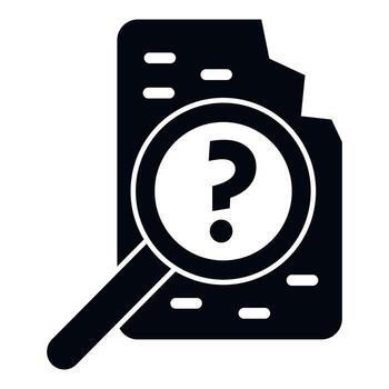 vector simple de icono de cifrado de datos. protección de cifrado