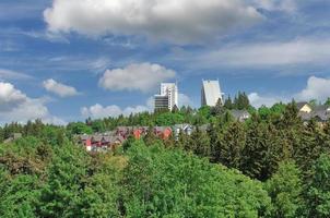 Aldea de Oberhof,Turingia,bosque de Turingia,Alemania foto