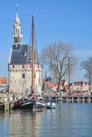 Village of Hoorn at Ijsselmeer in the Netherlands photo