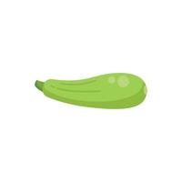 Marrow gmo icon flat vector. Dna food vector