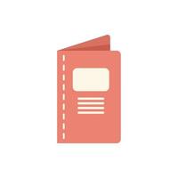 Event invitation icon flat vector. Calendar manager vector