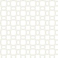 Geometric linear pattern, golden lines on a white background, interesting rounded lines and patterns vector