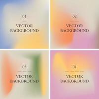 Multicolor blur background. Gradient illustration. vector