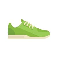 Sport shoe icon flat vector. Sport lifestyle vector