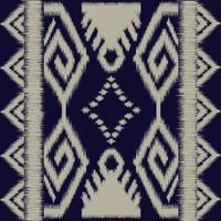 Classic African Ikat paisley embroidery and mix Thai knitted embroidery.geometric ethnic oriental seamless pattern traditional , photo