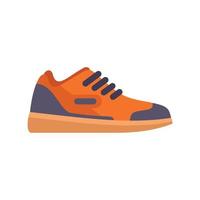 icono de la zapatilla de deporte jordan vector plano. zapato deportivo