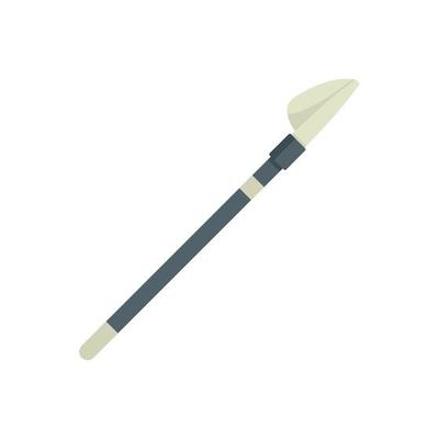 Nib icon flat vector. Ink tool