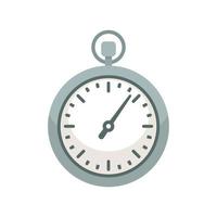 Speed stopwatch icon flat vector. Stop watch vector