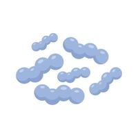 Bifidobacteria icon flat vector. Bacteria probiotic vector