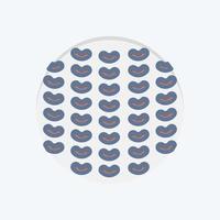 Icon Golf Ball. related to Sports Equipment symbol. doodle style. simple design editable. simple illustration vector