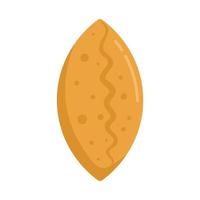 Patty icon, flat style vector