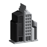 3d icona edificio città png