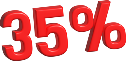 3d percent discount png