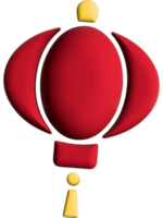 3d icoon lampion png