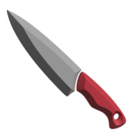 3d icono de cuchillo