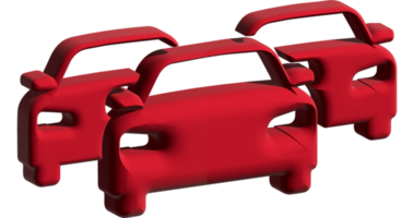 3d model icon car illustration png