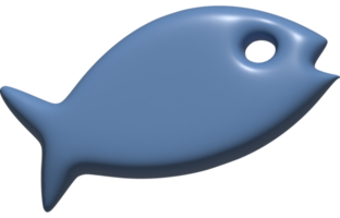 ícone 3D de peixe png
