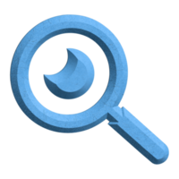 search icon 3d png