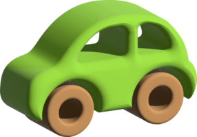 Ilustración de coche de icono de modelo 3d