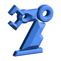 arm robot icon 3d png