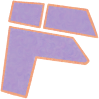 Hand Drawn Letter F png