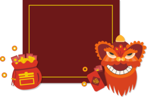 Banners for Chinese New Year, Chinese New Year festival. png